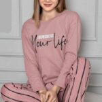 ΓΥΝΑΙΚΕΙΑ ΠΥΤΖΑΜΑ ΣΕΤ YΟUR LIFE