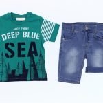 Σετ τζην σορτς DEEP BLUE SEA