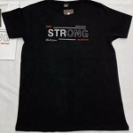 Aντρική κοντομάνικη μπλούζα μεγάλα μεγέθη STRONG