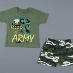 Σετ 100% βαμβακερό Army
