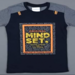Κοντομάνικη μπλούζα 100% βαμβακερή Mind set original