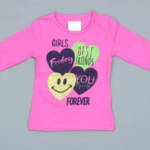 Μπλουζοφόρεμα μακρυμάνικο 100% βαμβακερό Girls best friend forever you