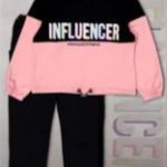 Σετ 100% βαμβακερό φόρμα influencer crop top