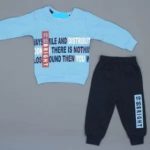 Σετ φόρμα 100% βαμβακερή 1985 Bright γαλάζιο