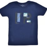 Κοντομάνικη ανθρακί μπλούζα 100% βαμβακερό T-Shirt Future