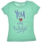 Κοντομάνικη βεραμάν μπλούζα 100% βαμβακερό T-Shirt You are beautiful